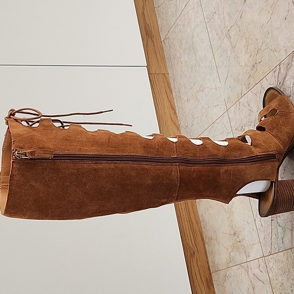 FRANCO SARTO SERENA LACE UP BOOTS - Picture 9 of 11